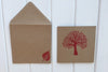Indian Wooden Printing Block - Bold Spring Tree