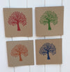 Indian Wooden Printing Block - Bold Spring Tree