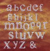 Indian Wooden Block Set - Lowercase Alphabet