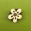 Indian Wooden Printing Block - Small Funky Daisy Flower