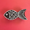 Indian Wooden Printing Block - Pretty Fish