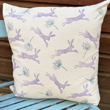  Indian Block Printing Kit - Hare & Seedhead Cushion Cover