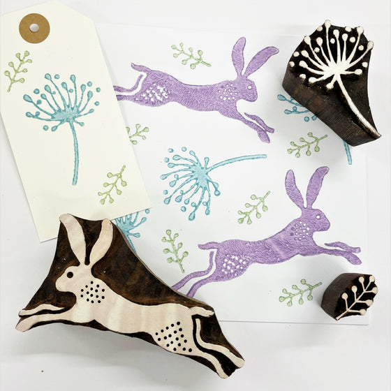 Hare & Seed Printing Set