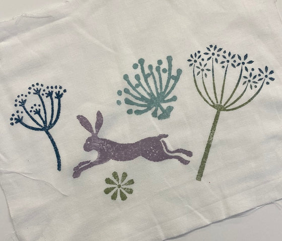 Complete Indian Block Printing Kit - Hare & Seedheads Archived