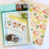 Complete Indian Block Printing Kit - Hedgehog & Leaf