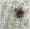 Indian Wooden Block Set - Rose & Leaf