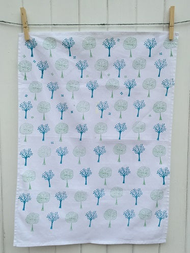 Indian Wooden Printing Block - Spotty Tree