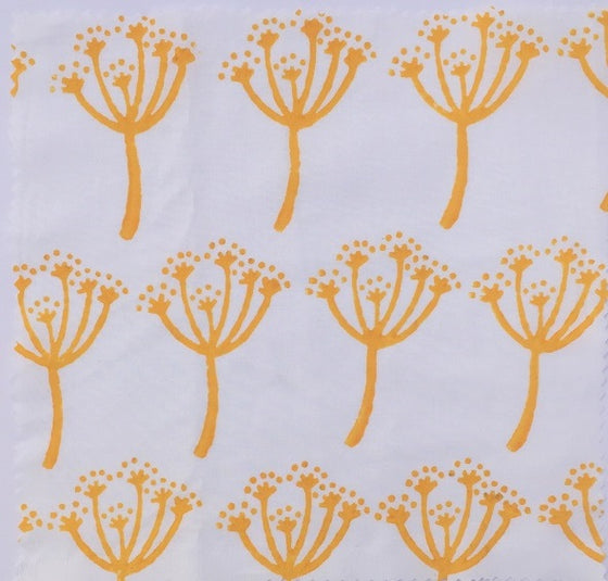 Indian Wooden Printing Block - Country Seedhead