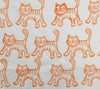 Indian Wooden Printing Block - Large Cat