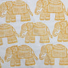 Indian Wooden Printing Block - Large Detailed Elephant