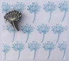 Indian Wooden Printing Block - Single Seedhead