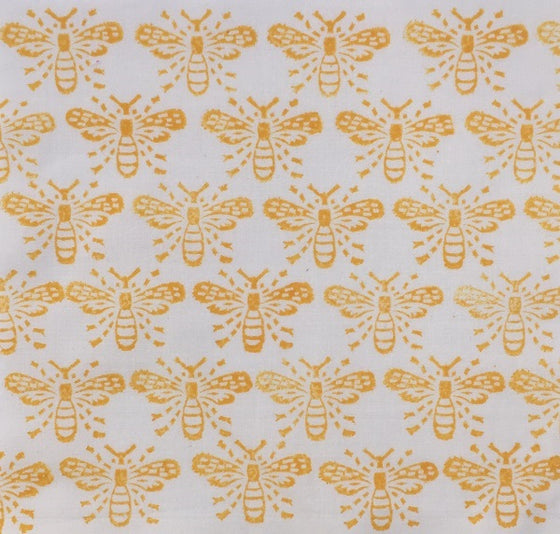 Indian Wooden Printing Block - Detailed Bee
