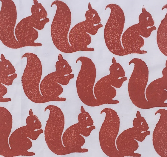 Indian Wooden Printing Block - Squirrel