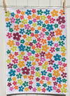 Indian Wooden Block Set - Funky Flowers