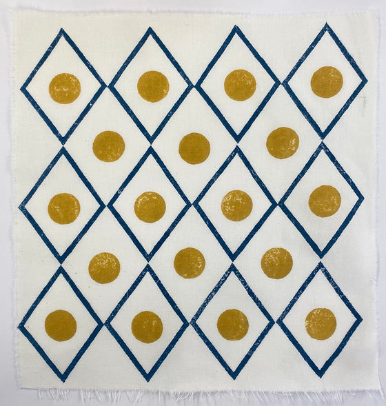 Indian Wooden Printing Blocks - Solid Circles