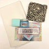 Indian Block Printing Kit - Large Seedhead Scarf