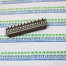  Indian Border wooden printing block