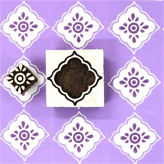 2-Part Indian Diamond Tile