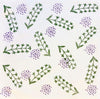 Indian Wooden Printing Block - Foxglove Flower Stem