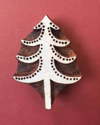 Medium Detailed Spotty Christmas Tree