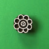 Indian Wooden Printing Block - Flower 1