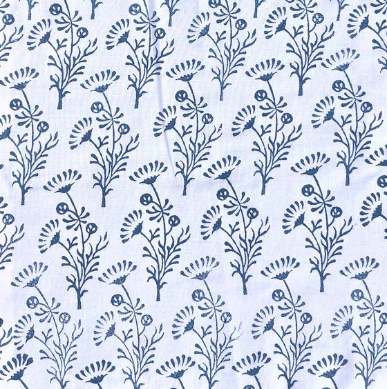Indian Wooden Printing Block - Indian Flowers