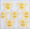 Indian Wooden Printing Block - Bee (5 sizes)