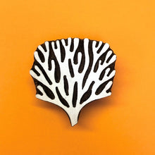  Large Seaweed Indian Wooden Printing Block