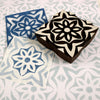 Indian Wooden Printing Block - Mediterranean Tile