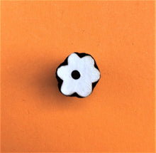  Indian Wooden Printing Block - Mini 6-Petal Funky Flower