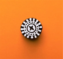  Indian Wooden Printing Block - Mini Circle Design 4