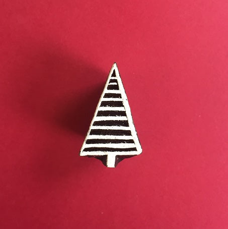 Mini Stripy Christmas Tree