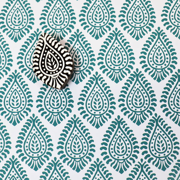 indian-wooden-printing-block-