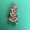 Indian Wooden Printing Block - Pretty Fern Leaf