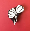 Indian Wooden Printing Block - Double Tulips