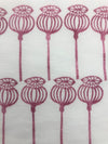 Indian Wooden Printing Block - Small Stylised Seedhead 1