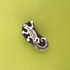 Indian Wooden Printing Block - Small Gecko