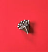 Indian Wooden Printing Block - Small Seedhead