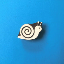  Indian Wooden Printing Block - Snail