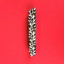  Indian Wooden Printing Block - Stylised Border