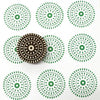 Indian Wooden Printing Block - Stylised Circle 7