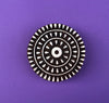 Indian Wooden Printing Block - Stylised Circle 7