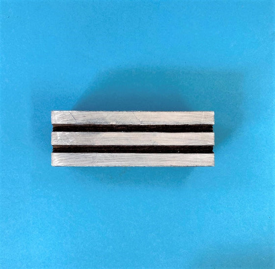 Indian Wooden Printing Block - Triple Line Border