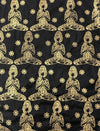 Indian Wooden Printing Block - Yoga Lady