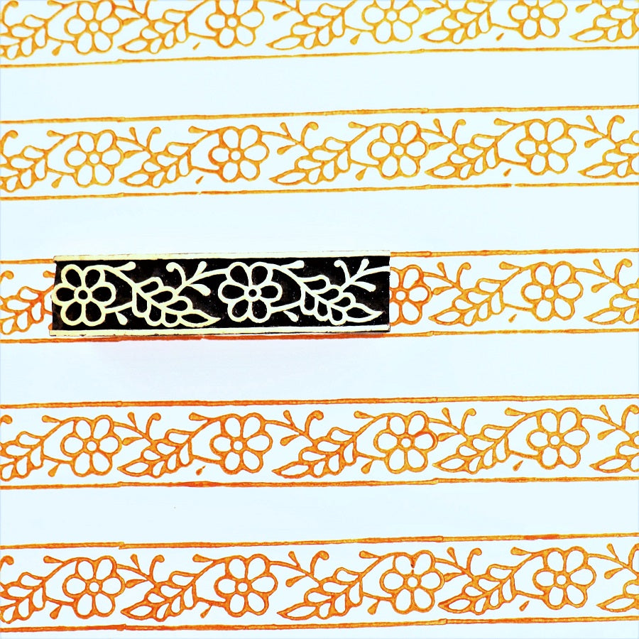 *New* Decorative Floral Border – The Indian Block Print Co.