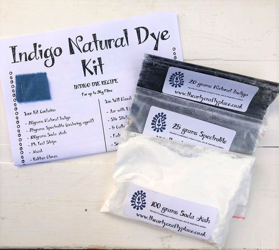Natural Indigo Dyeing Kit