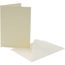  Pack of 5 Ivory Cards with Envelopes