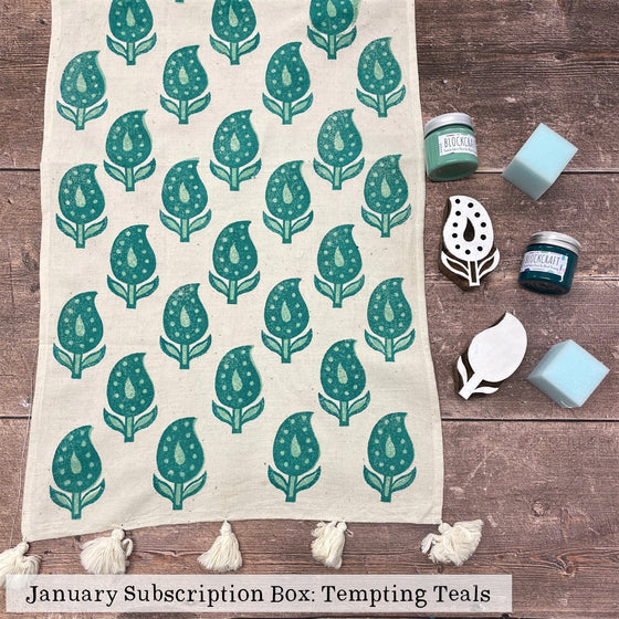 The Block Print Club - Subscription Box