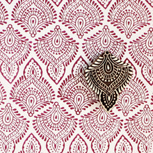  Indian Wooden Printing Block - Paisley Kite