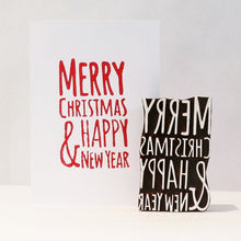  Merry Christmas & Happy New Year Large - LAST CHANCE